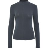 T-shirt - Ombre Blue - Jersey - Lange Mouwen - Ritssluiting