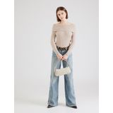 ONLY Dames Onlkatia Ls Off Shoulder KNT Noos, mocha meringue, XS