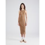 Jurk - O-hals - Mouwloos - Jersey - Slim Fit - Enkel Lengte