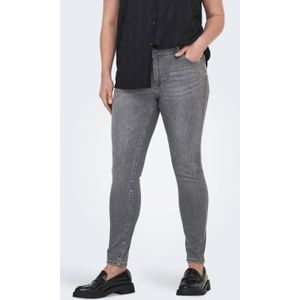 Only carmakoma carwilly rhinestone reg sk tai broek grijs