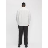 Overhemden - Effen - Katoen - Lange Mouwen - Regular Fit