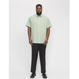 Popeline - Overhemd - Korte Mouwen - Plus-Size - Regular Fit