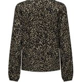 Jacqueline de Yong - Julia - Blousetop - V-hals - Allover Print