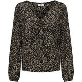 Jacqueline de Yong - Julia - Blousetop - V-hals - Allover Print