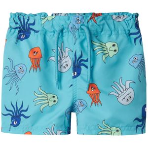 Name It mini jongens zwemshort ZEUS Blue Atoll