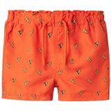 Zwembroek - Geweven Stof - Met Vast Katoenen Koord - 13 cm - Mesh Polyester Voering