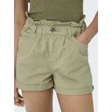 ONLY - ONLNEW CUBA - Bandplooi Jeans - Kaki - Regular Fit