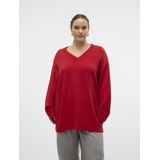 Vmcgold - Gebreide Pullover - V-Hals - Lange Mouwen - Relaxed Fit