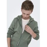 OSJCERES - Sweatvest met Capuchon - Effen Design - Lange Mouwen