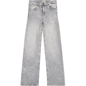 Kids Only - Kogjuicy Wide Leg Jeans - Grijs - Denim - Loose Fit
