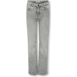Kids Only - Kogjuicy Wide Leg Jeans - Grijs - Denim - Loose Fit