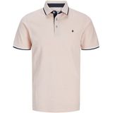 Jack&Jones Plus - Jjepaulos Ss Noos Ps - T-shirt - Peach - Katoen