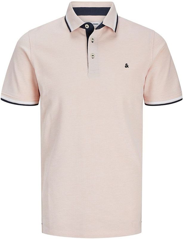 Jack&Jones Plus - Jjepaulos Ss Noos Ps - T-shirt - Peach - Katoen
