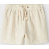 Short - Lichtblauw - Katoen - Verstelbare Taille - Regular Fit