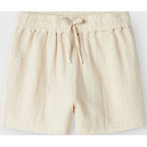 Short - Lichtblauw - Katoen - Verstelbare Taille - Regular Fit