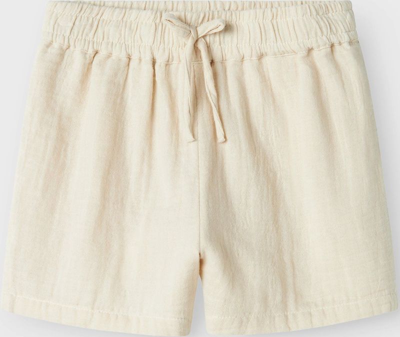 Short - Lichtblauw - Katoen - Verstelbare Taille - Regular Fit