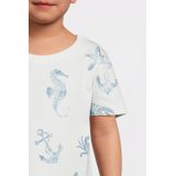 NAME IT - NMMFILLE SS TOP BOX - Jongens - T-shirt - Regular Fit