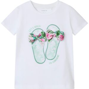 Shirt - NMFFIWI - Gevoerde Zoom/Rand - Geprint - Jersey