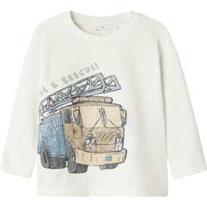 Top - Blauw - Jersey - Regular Fit