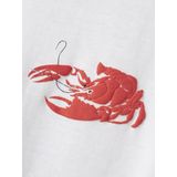 NAME IT - NKMFONNOT SS NREG TOP BOX - T-shirt - lobster