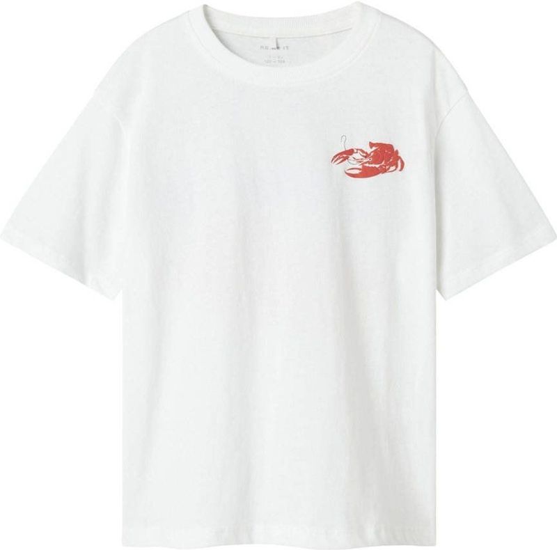 NAME IT - NKMFONNOT SS NREG TOP BOX - T-shirt - lobster