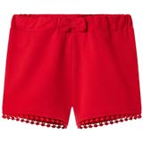 Short - Blauw - Jersey - Verstelbare Taille - Regular Fit