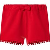 Short - Blauw - Jersey - Verstelbare Taille - Regular Fit