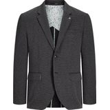 Interlock - Enkelrij Blazer - Grijs - 38% Katoen 62% Polyester 42% Viscose