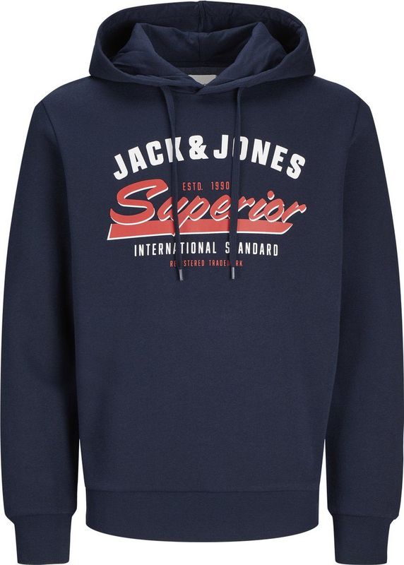 Jack & Jones - Logo 2 - Hoodie - Plus Size