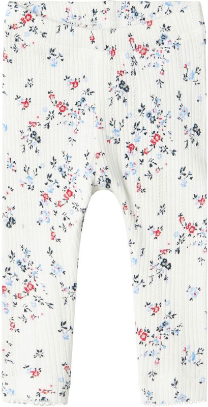 Biologisch Katoen - Legging - Pointelle - All-over Print - Regular Fit