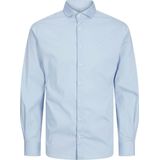 JACK & JONES Junior - Overhemd - Blauw - Keperstof - Lange Mouwen