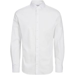 JACK & JONES JUNIOR JJEAXEL STRETCH SHIRT LS NOOS Overhemd - Blauw - Keperstof