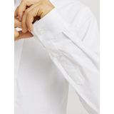 JACK & JONES JUNIOR JJEAXEL STRETCH SHIRT LS NOOS Jongens Overhemd - Blauw - Keperstof