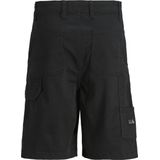 JACK&JONES JUNIOR JPSTTONY CO JJCARPENTER SHORTS - Black Stiching - Geweven Stoffen - Loose Fit