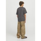 Jack & Jones Junior - Broek - Kaki - Polyester Katoen - Regular Waist