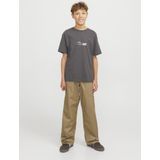Jack & Jones Junior - Broek - Kaki - Polyester Katoen - Regular Waist