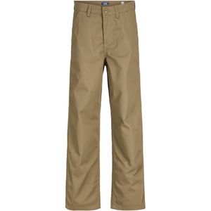 Jack & Jones Junior - Broek - Kaki - Polyester Katoen - Regular Waist