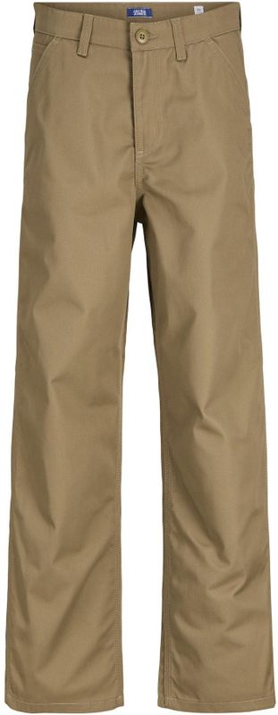 Jack & Jones Junior - Broek - Kaki - Polyester Katoen - Regular Waist