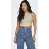 ONLY - ONLVILMA - Top - Beige - Mouwloos - Aansluitende Pasvorm