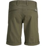 Jack & Jones Junior Chino-short JPSTDAVID - Chino-short - Dusty Olive - Katoen