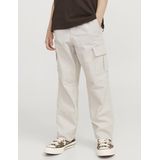 Jack & Jones - JPSTKANE - Cargobroek - Moonbeam - Praktisch en Onderhoudsvriendelijk