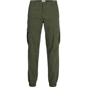 Semi-Fashion - Cargobroek - Zwart - 78% Katoen, 20% Gerecycled Katoen, 2% Elastaan