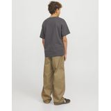 JACK & JONES JUNIOR Joggingbroek JJIGORDON Grijs Melange
