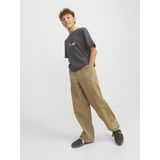 JACK & JONES JUNIOR Joggingbroek JJIGORDON Grijs Melange
