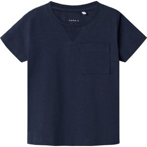 NAME IT Jongens Nmmfreddi Nreg Ss Top Box, navy blazer, 92