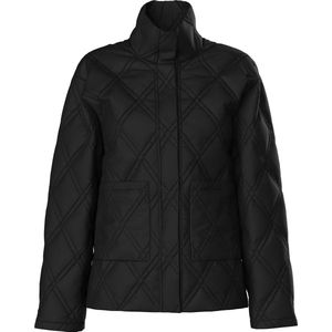 PIECES Pcmista Ls Quilted Jacket Pwp voor dames, zwart, XS