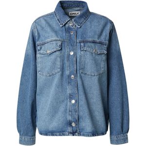 Onlella - Denim - Overhemd - Katoen - Lange Mouwen, Relaxed Fit