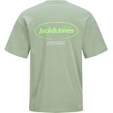 Jack & Jones Junior - T-shirt - Zachtgroen - Katoen - Korte Mouwen
