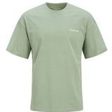 Jack & Jones Junior - T-shirt - Zachtgroen - Katoen - Korte Mouwen