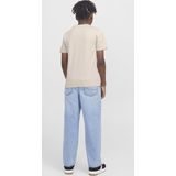 JACK&JONES JUNIOR JJEBRYAN CORP LOGO T-shirt - Moonbeam - Katoen
